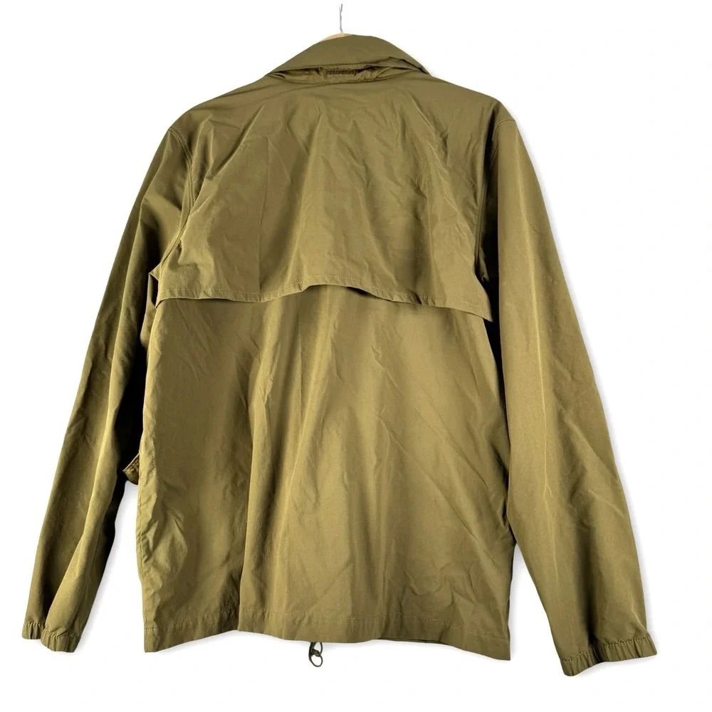 The North Face Mens Sightseer Military Jacket Olive Sz L Large
